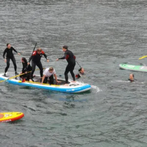 Vertical Blue Cornwall, Giant SUP