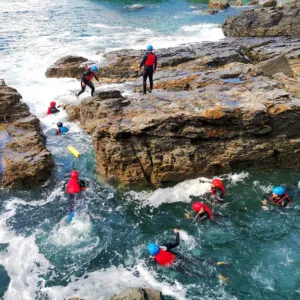 Vertical Blue Cornwall, Coasteering adventures