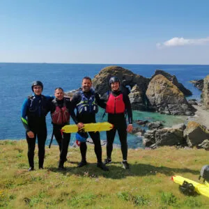 Vertical Blue Cornwall, British Canoe Courses
