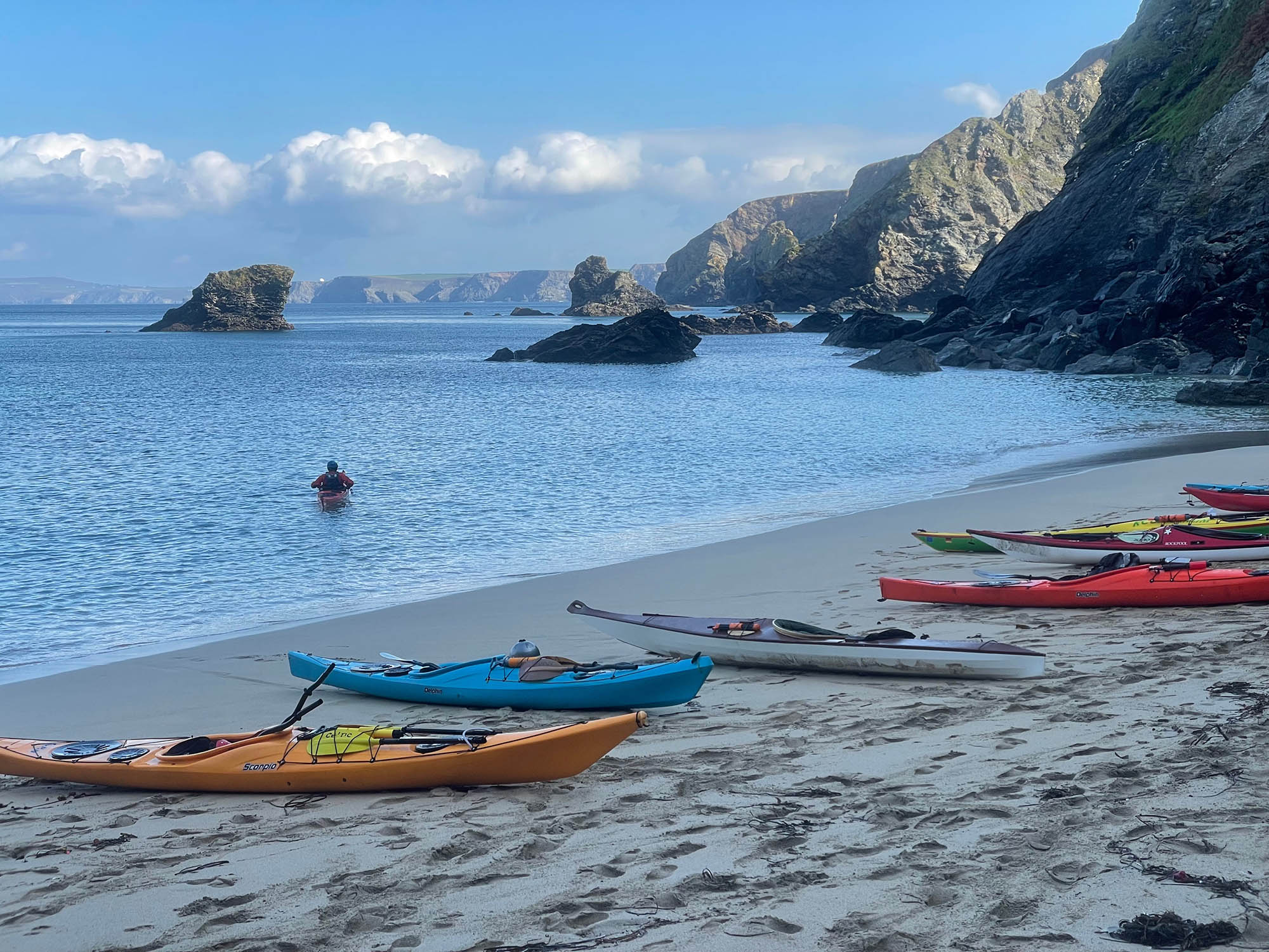 Vertical Blue Cornwall, Kayak Expeditions