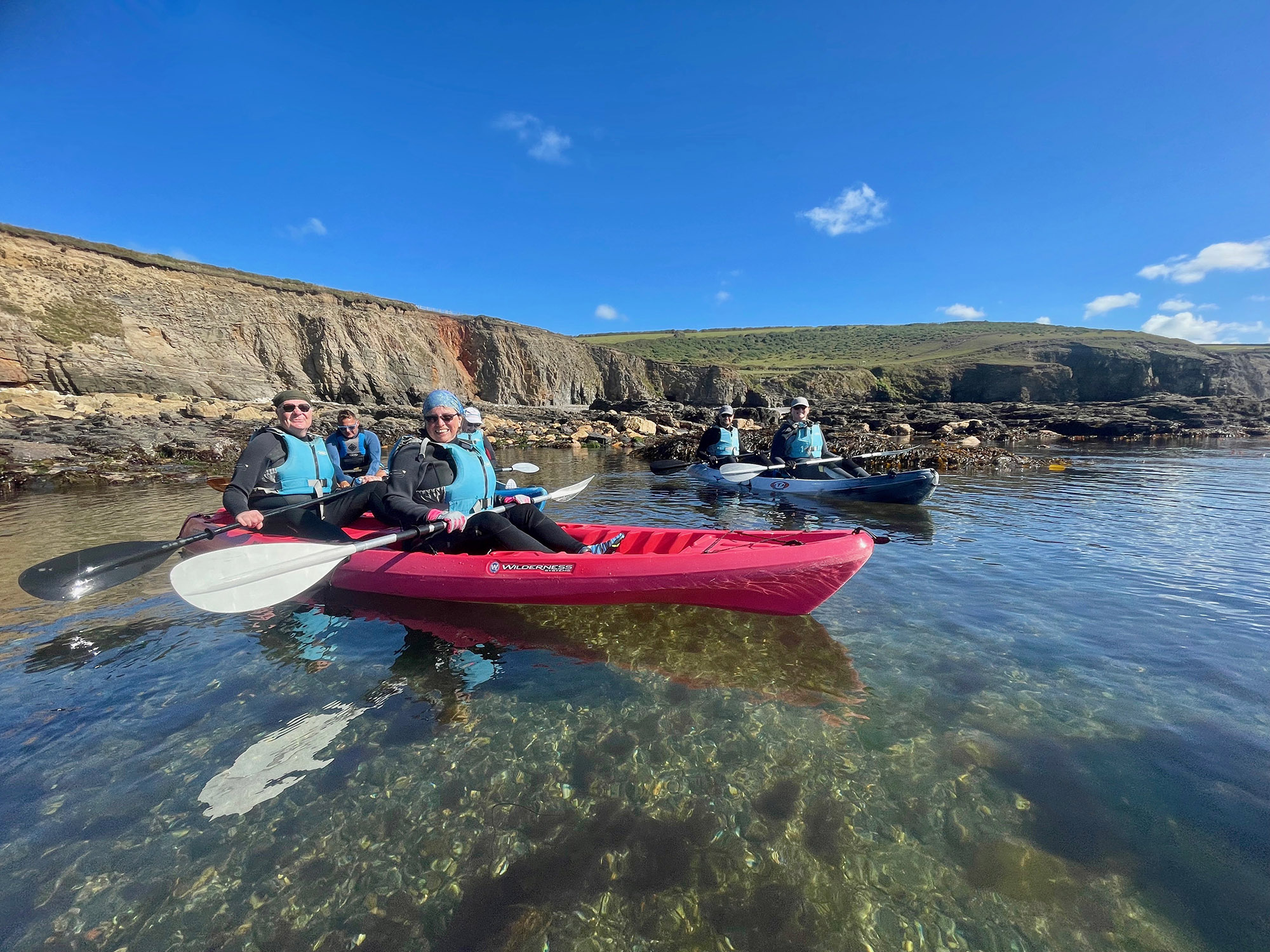 Vertical Blue Cornwall, Kayak Day Trips