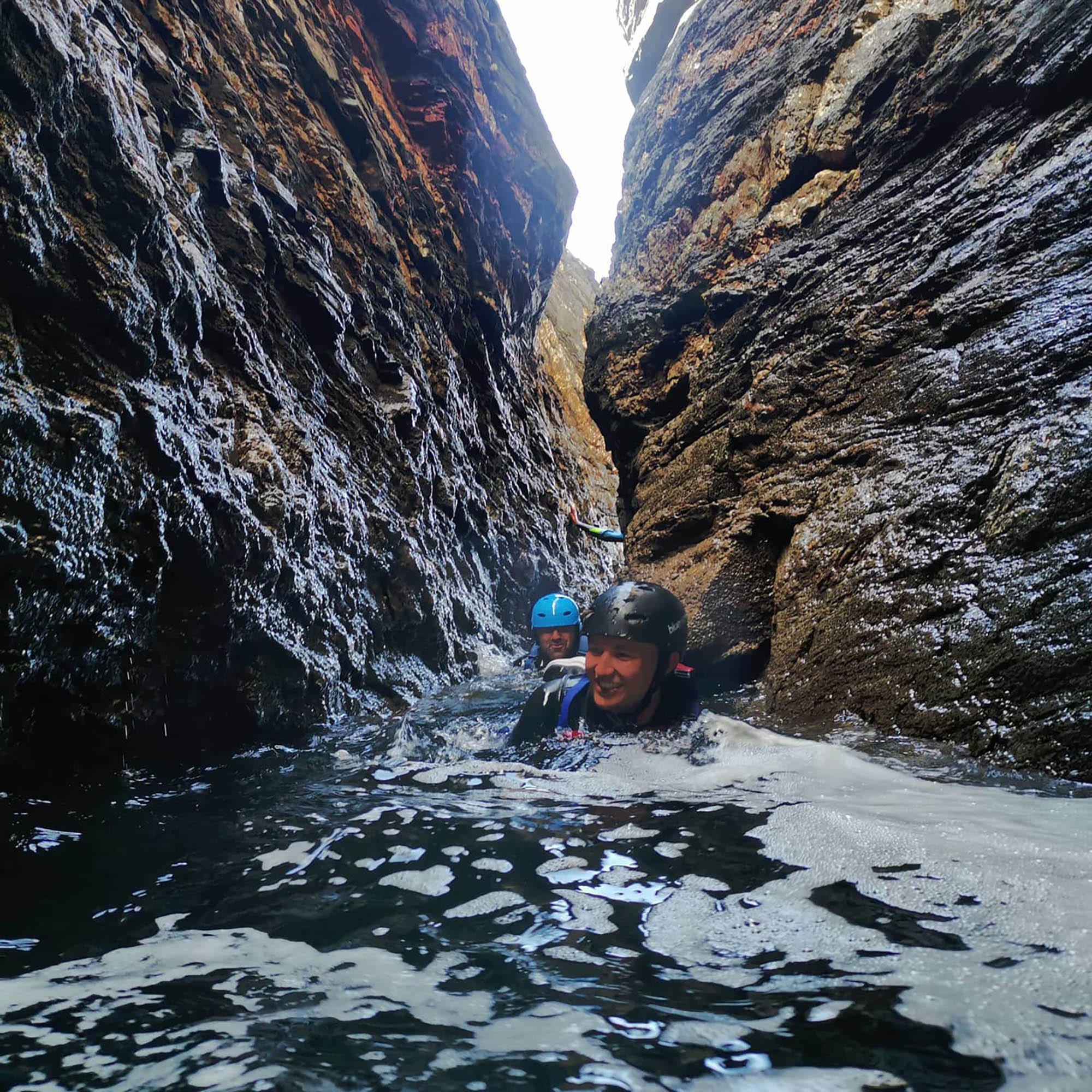 Vertical Blue Cornwall, Coasteering adventures