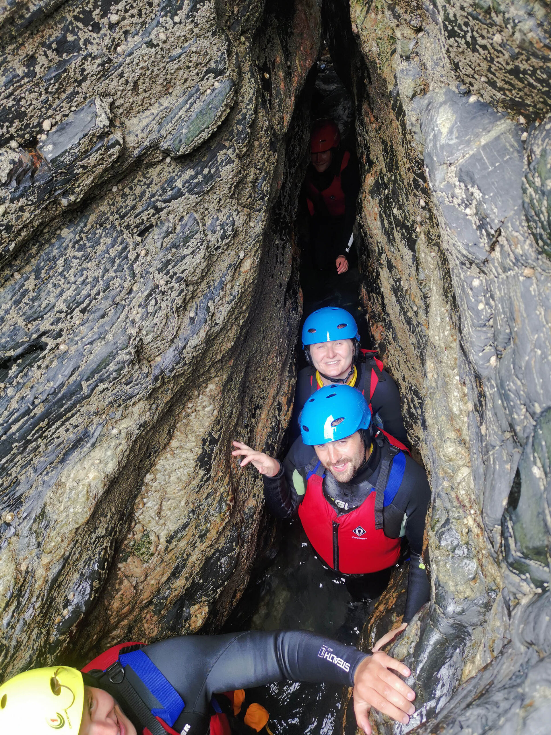 Vertical Blue Cornwall, Coasteering adventures