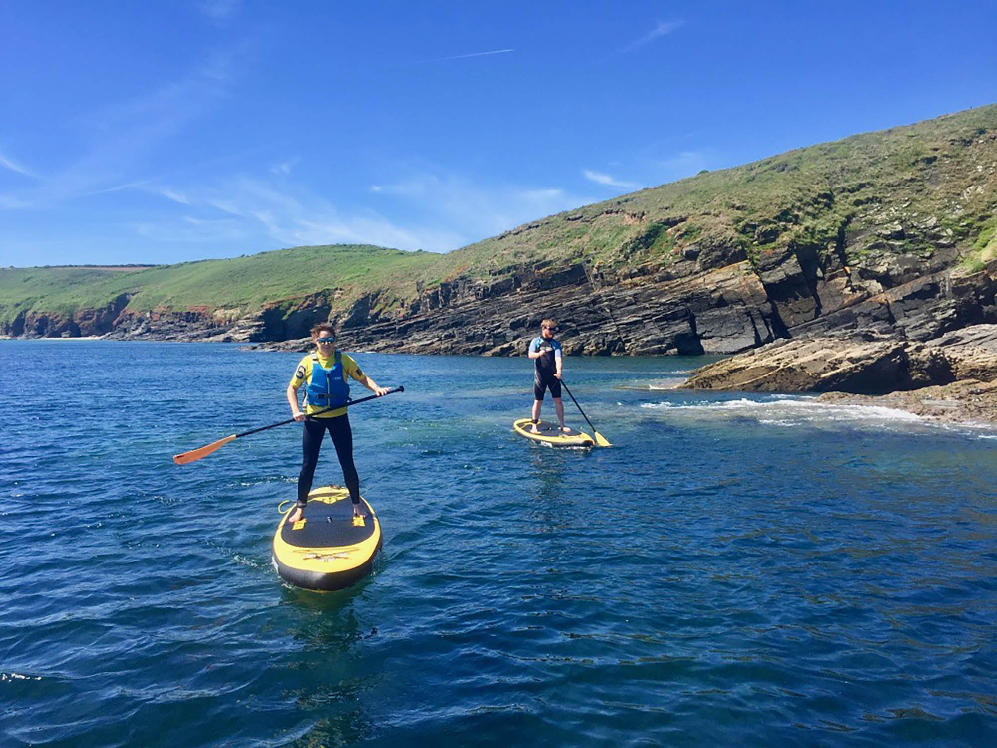 Vertical Blue Cornwall, SUP adventures