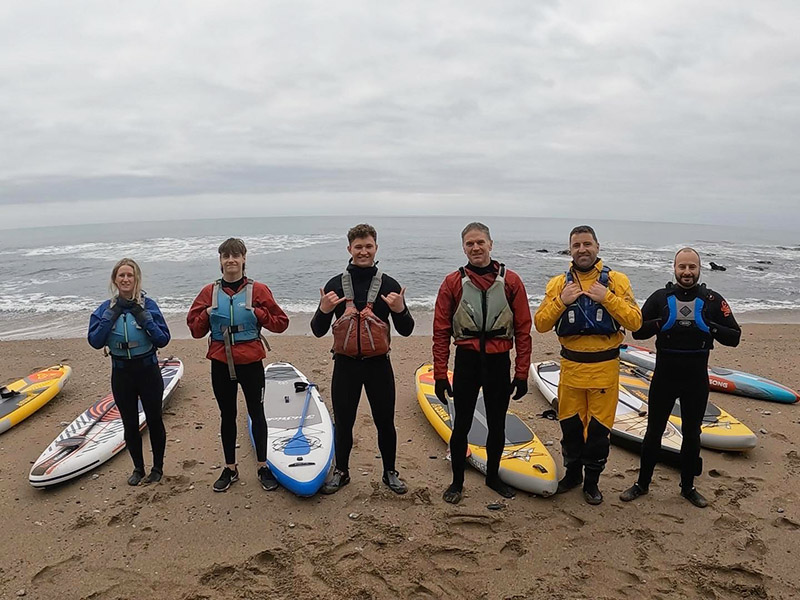 Vertical Blue Cornwall, SUP British Canoe Courses