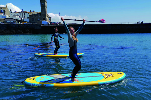 Vertical Blue Cornwall, SUP adventures